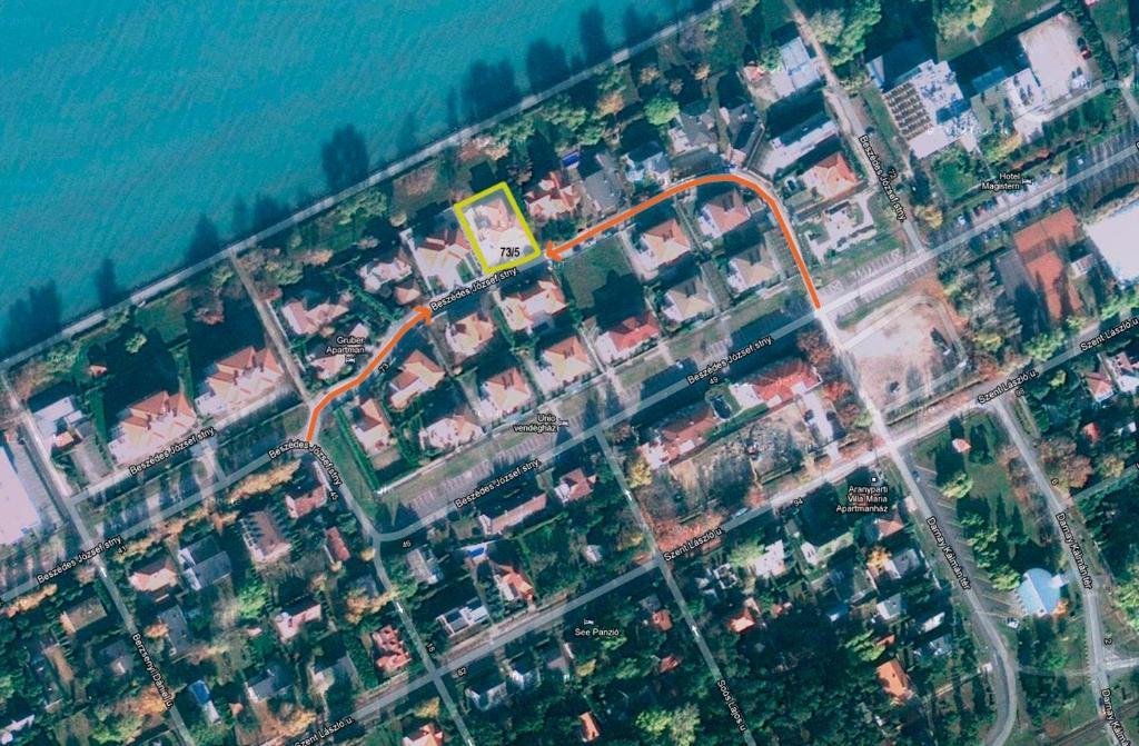 Gruber Apartman Siófok Eksteriør billede